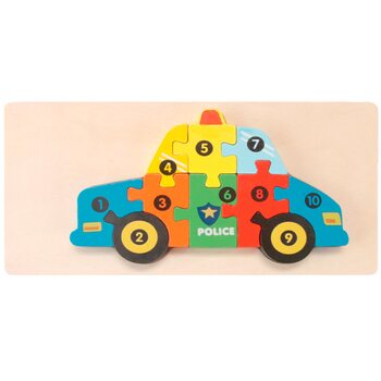 Пазл «Полиция» (цифры)