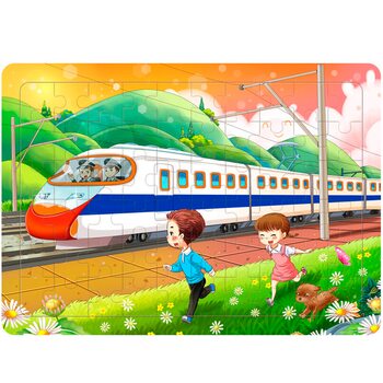 Пазл «Поезд», 60 дет.