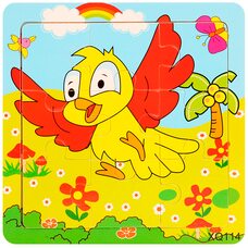 Пазл «Птичка», 9 дет.