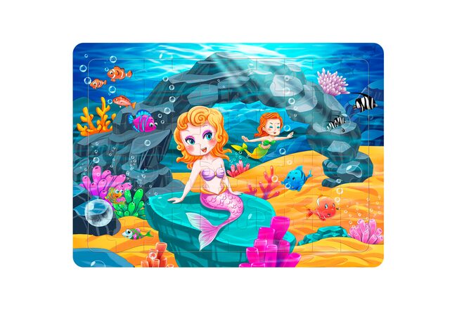 Пазл «Русалоньки», 60 деталей