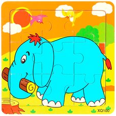 Пазл «Слон», 9 дет.