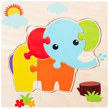 Пазлы для малышей «Слоник»