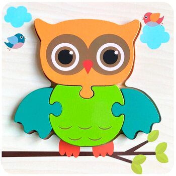 Пазл «Совка», 4 дет.