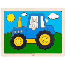 Мозаика «Трактор», 22 дет.