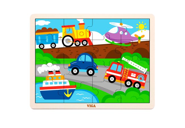 Пазл «Транспорт», 16 дет.