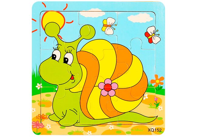 Пазл «Улитка», 9 дет.