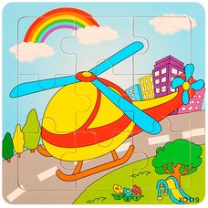 Пазл «Helicopter», 9 дет.