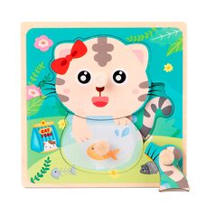 Вкладыш-пазл «Котенок»