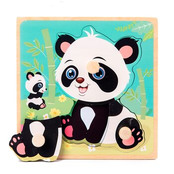 Вкладыш-пазл «Панда»