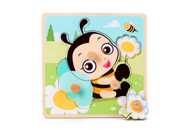 Вкладыш-пазл «Пчёлка»
