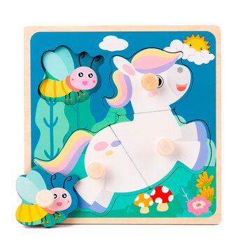 Вкладыш-пазл «Пони»