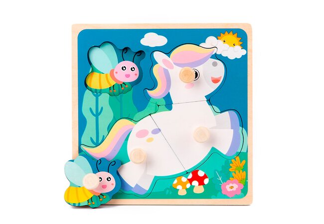 Вкладыш-пазл «Пони»