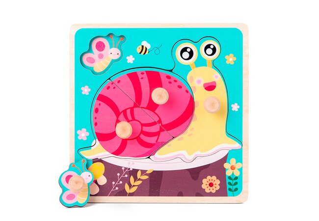 Вкладыши-пазлы «Улитка»