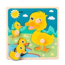 Вкладыши-пазлы «Веселые утята»