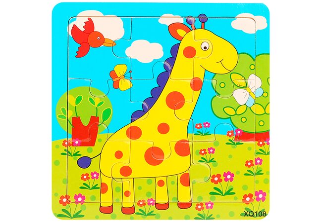 Пазл «Жирафчик», 9 дет.
