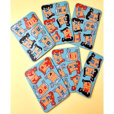 Учебный набор «Веселая азбука: найди большую и маленькую буквы»