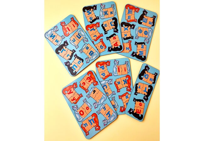 Учебный набор «Веселая азбука: найди большую и маленькую буквы»