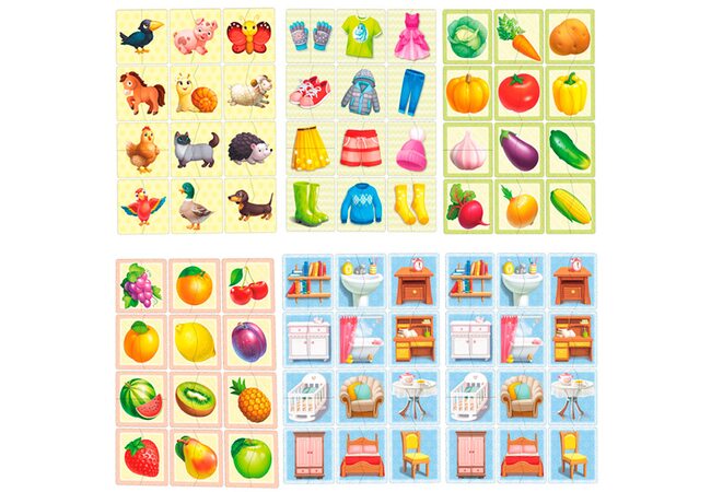 Пазловая игра «Половинки» от ТМ «UBumblebees»