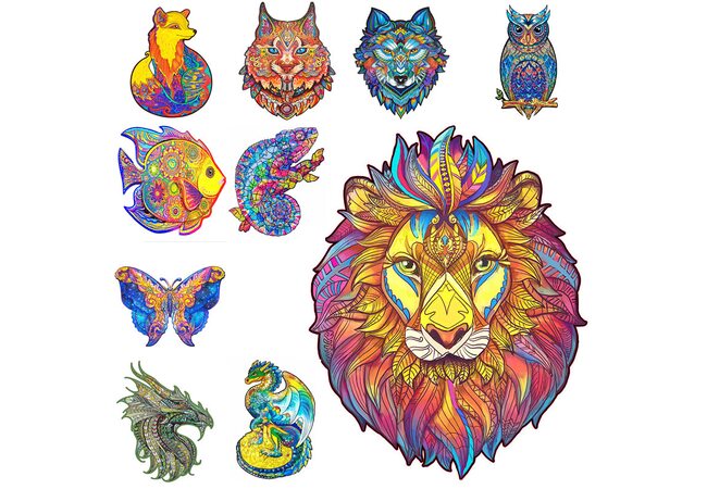 Серия пазлов «Антистресс»