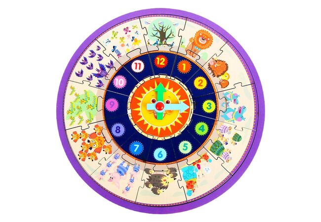 Часы-пазл «Счет»