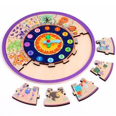 Часы-пазл «Счет»