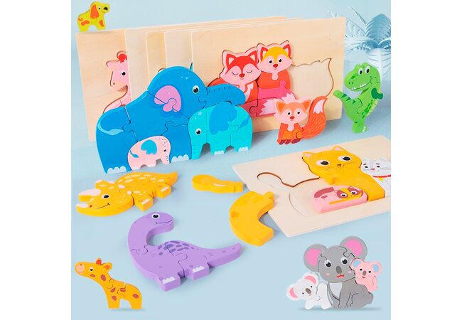 Пазли для малюків «Тварини»