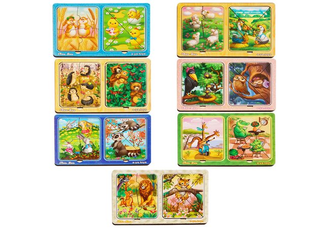 Деревянные пазлы картинки