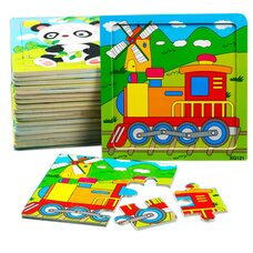 Пазл «Средства передвижения», 9 дет