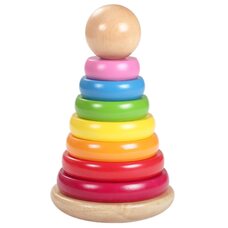 Деревянная пирамидка «Классическая», 8 дет.