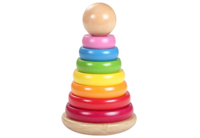 Деревянная пирамидка «Классическая», 8 дет.