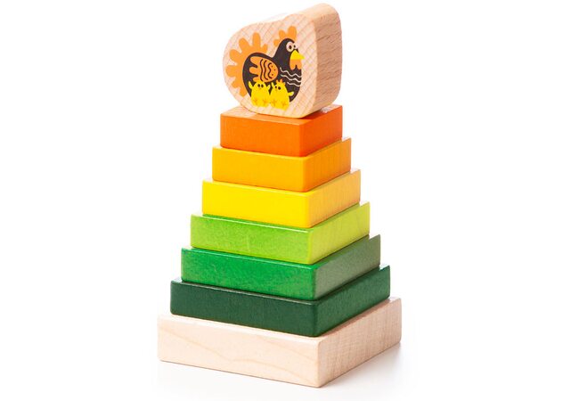 Пирамидка «Квадраты»