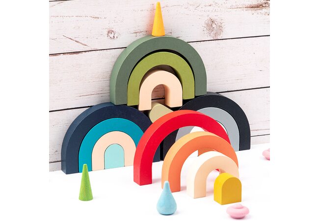 Пирамидка «Дуги» 4-7 дет.