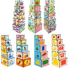 Пірамідка-кубики