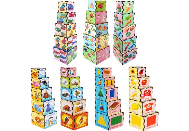 Пирамидка-кубики