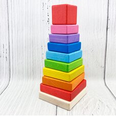 Пірамідка «Веселка» квадратна.