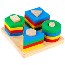 Сортер «Геометрика» (разноцветный)