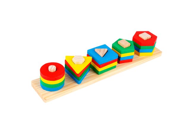 Пірамідка-сортер 5 в 1