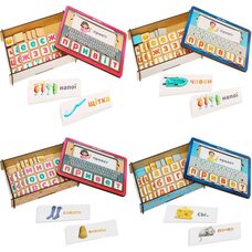 Серия наборов «Собери слово» (рус/укр)