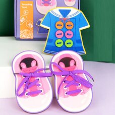 Шнурівка «Сукня з ґудзиками, черевички»