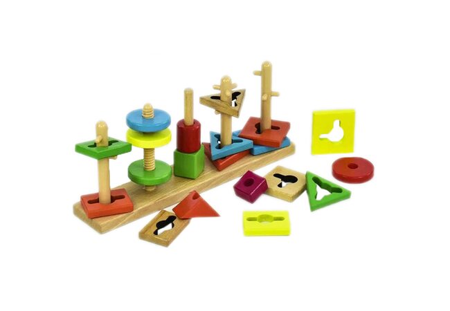 Разноцветные  фигурки