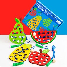 Шнурівка «Фрукти» плоска