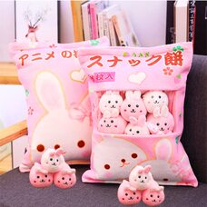 Подушка «Плюшевые зайки»