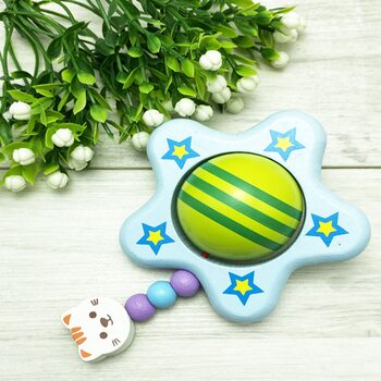 Погремушка-грызунок «Голубая звездочка»