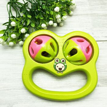 Погремушка-грызунок «Салатовый»