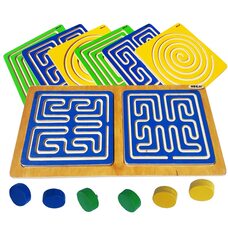 Развивающее пособие «Две руки» со съемными вкладышами от ТМ «HEGA»