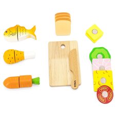 Продукты разрезные на липучках в ящике