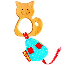 Прорезыватель с пищалкой «Котёнок»
