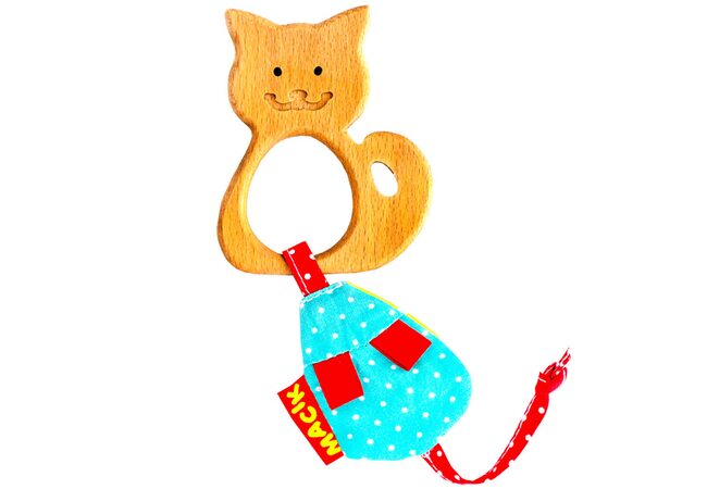 Прорезыватель с пищалкой «Котёнок»