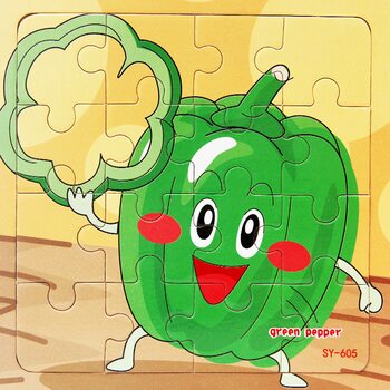 Пазл «Зелёный перец», 16 дет.