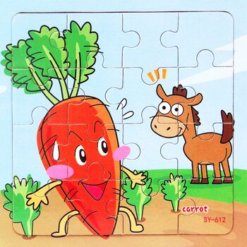 Пазл «Морковь», 16 дет.